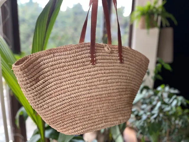 Torba pleciona z rafii