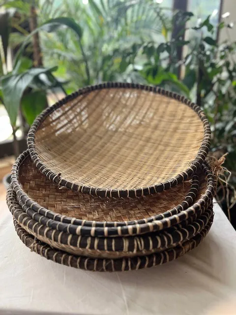 Ręcznie pleciona torba z Madagaskaru