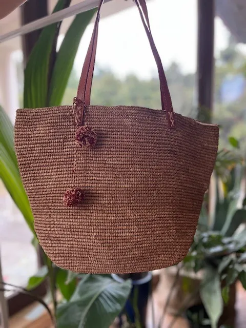 Pleciona torba z rafii