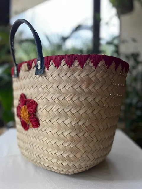 Pleciona torba z rafii