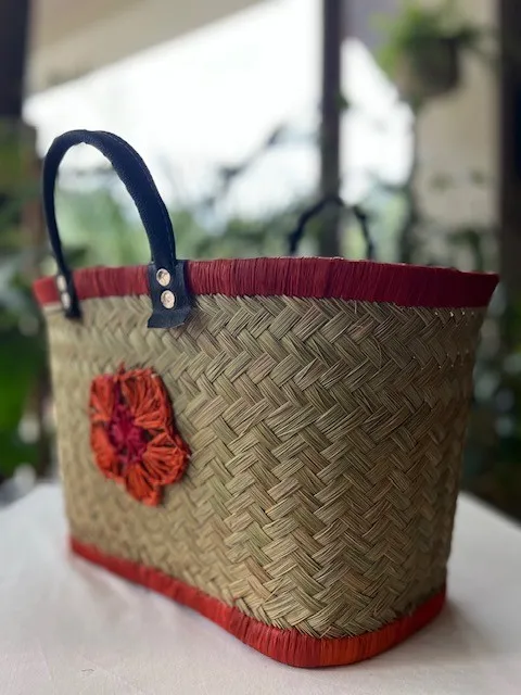 Pleciona torba z rafii