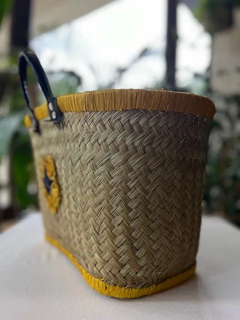 Plecione torebki z rafii