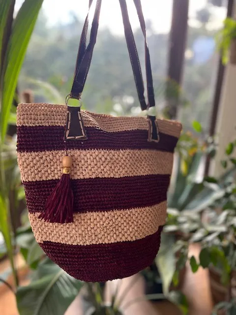 Pleciona torba z rafii