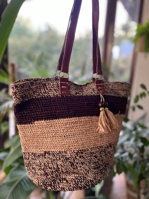 Torba pleciona z rafii